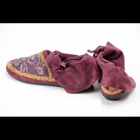 House of Harlow | Mallory Beaded Moccasin Bootie - Picture 4 of 8